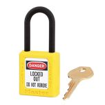 406YLW Yellow Dielectric Zenex Thermoplastic Padlock UAE