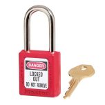 410RED Red Zenex Thermoplastic Padlock UAE