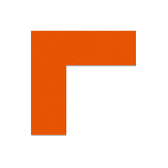 FLEX Floor Marking Corners 6" x 6" Orange UAE