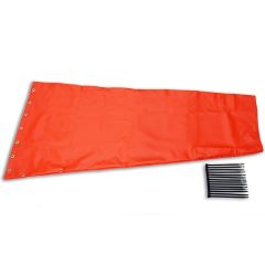 AWCS18-48 Aviation Quality Windsock 18" x 48" UAE KSA 
