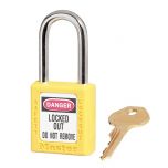 410YLW Yellow Zenex Thermoplastic Padlock UAE